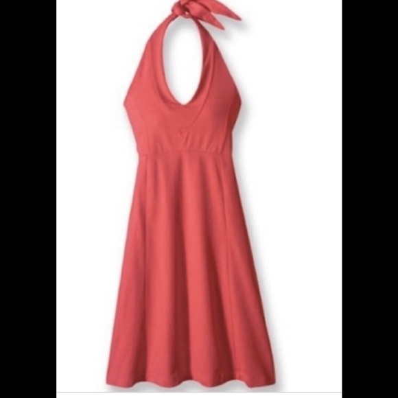 PATAGONIA cute coral summer halter dress - Picture 2 of 7
